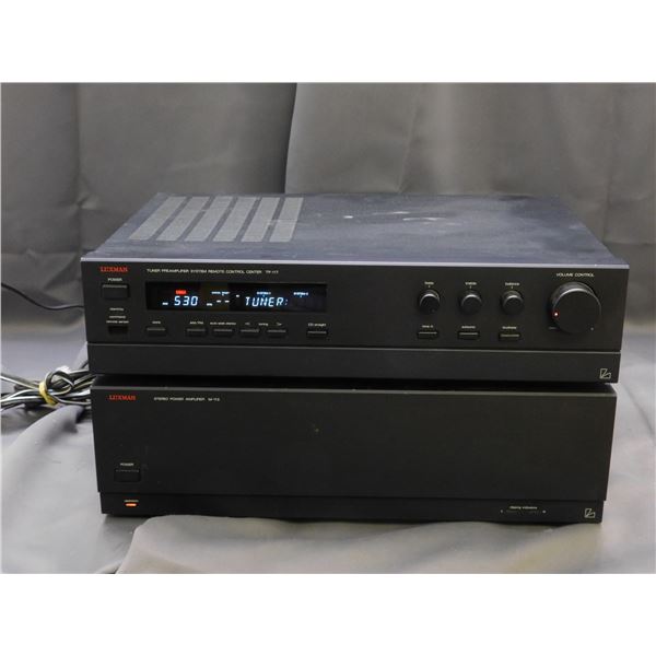 Luxman M-113 Power Amplifier & TP-117 Tuner Pre-Amplifier