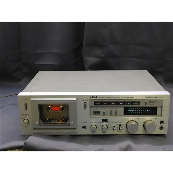 AKAI Model GX-F80 Stereo Cassette Deck