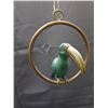 Image 1 : Metal Hanging Parrot Decor