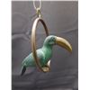 Image 2 : Metal Hanging Parrot Decor