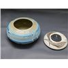 Image 1 : Bowl and Tea Light 2pc Studio Pottery by Barbara Belfour Artist Signed