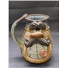 Image 1 : Caricature Figural Mug Original Pottery Artist Signed Man with Cigar