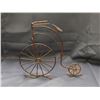 Image 1 : Copper Wire Bicycle Metalware Artwork Decor