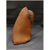 Image 4 : Original Artist Signed Hand Sculpted Pottery Piece Woman in Headscarf Mother Mary Sculpture