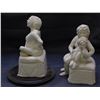 Image 2 : 2pcs "Mothers" Original Artist Studio Pottery Figurines Artist Signed