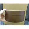 Image 2 : 10pcs Mod Boxes Brown Gift Boxes Wholesale NEW UNUSED Round Treat / Cake / Circle Present Box