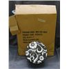 Image 1 : 10pcs Mod Boxes Gift Boxes Wholesale NEW UNUSED Round Treat / Cake / Circle Present Box B&W Floral