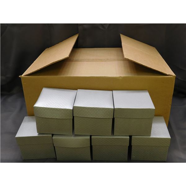 Case of 37 Silver Embossed Gift Boxes