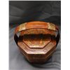 Image 2 : Wooden Bamboo Asian Ornamental Box with Handle