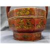 Image 3 : Wooden Bamboo Asian Ornamental Box with Handle