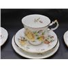 Image 4 : Lot of Fine China Paragon Trio, 2 Plates, 1 Stanley Tea Cup & Saucer, 1 Foley Tea Cup & Saucer