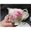 Image 6 : Lot of 7pcs Assorted Royal Albert Fine Bone China England Tea Cup / Saucer, Cream Sugar, 2 Saucers
