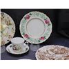 Image 7 : Lot of 19pcs Assorted China Tea Cups & Saucers, Collectible Plates, Misc