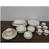 Image 1 : 6 Person Set of Noritake Progression China Sunny Side Dinner Dining China & 2 Server Dishes