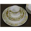 Image 2 : 6 Person Set of Noritake Progression China Sunny Side Dinner Dining China & 2 Server Dishes