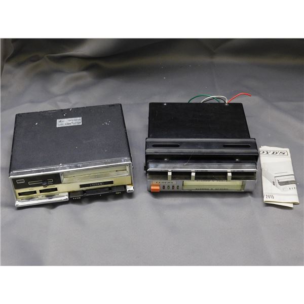 Titan CSA 9934 Small Cassette Deck & Lloyds 8-Track Player 2A15 /2C15