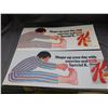 Image 1 : Lot of 2 Special K Kellogs Store Signs Display Banners Bus Signs circa 70s