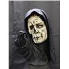 Image 2 : Polystone Grim Reaper with Raven Bust Figurine Decor Halloween