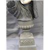 Image 3 : Polystone Grim Reaper with Raven Bust Figurine Decor Halloween