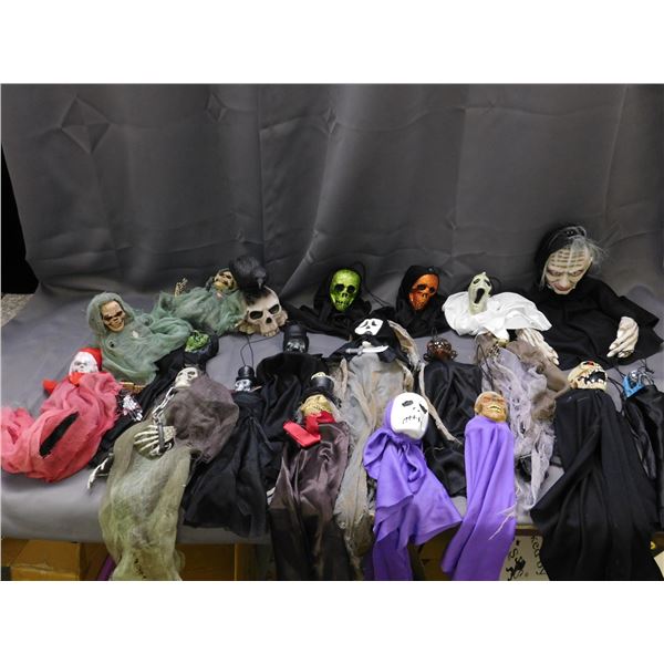 Lot of Assorted Halloween Hanging Decorations