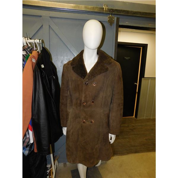 Winnipeg Leather Made in Canada Sheared Brown Men's Jacket