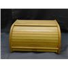 Image 1 : Wooden Accordion Bread Box with Pull Out Cutting Board