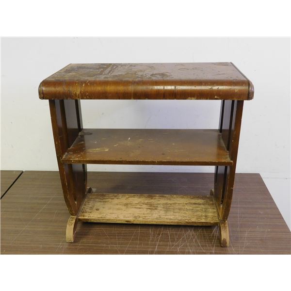 Wooden Rectangular Table MCM Style