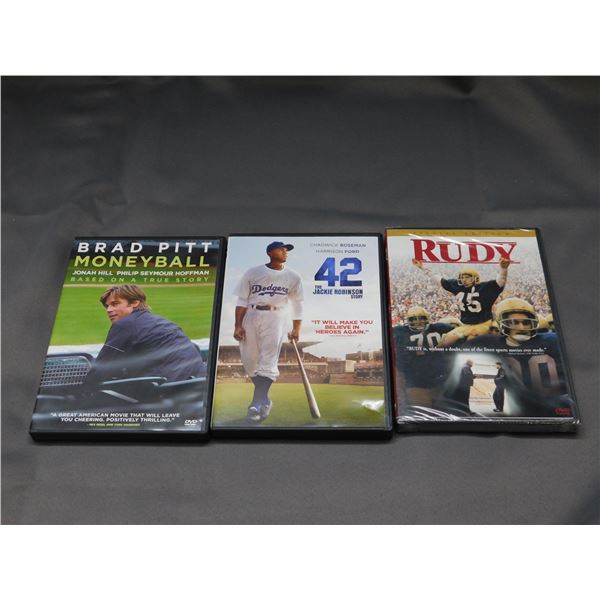 Sports Movie DVD Lot