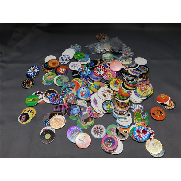 Large Bundle of Assorted Vintage POGS