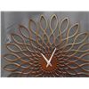 Image 2 : Wooden Cutout Design Sunburst Wall Clock