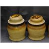 Image 2 : Pottery Canister Jars Set Canada Beauceware all with Lids