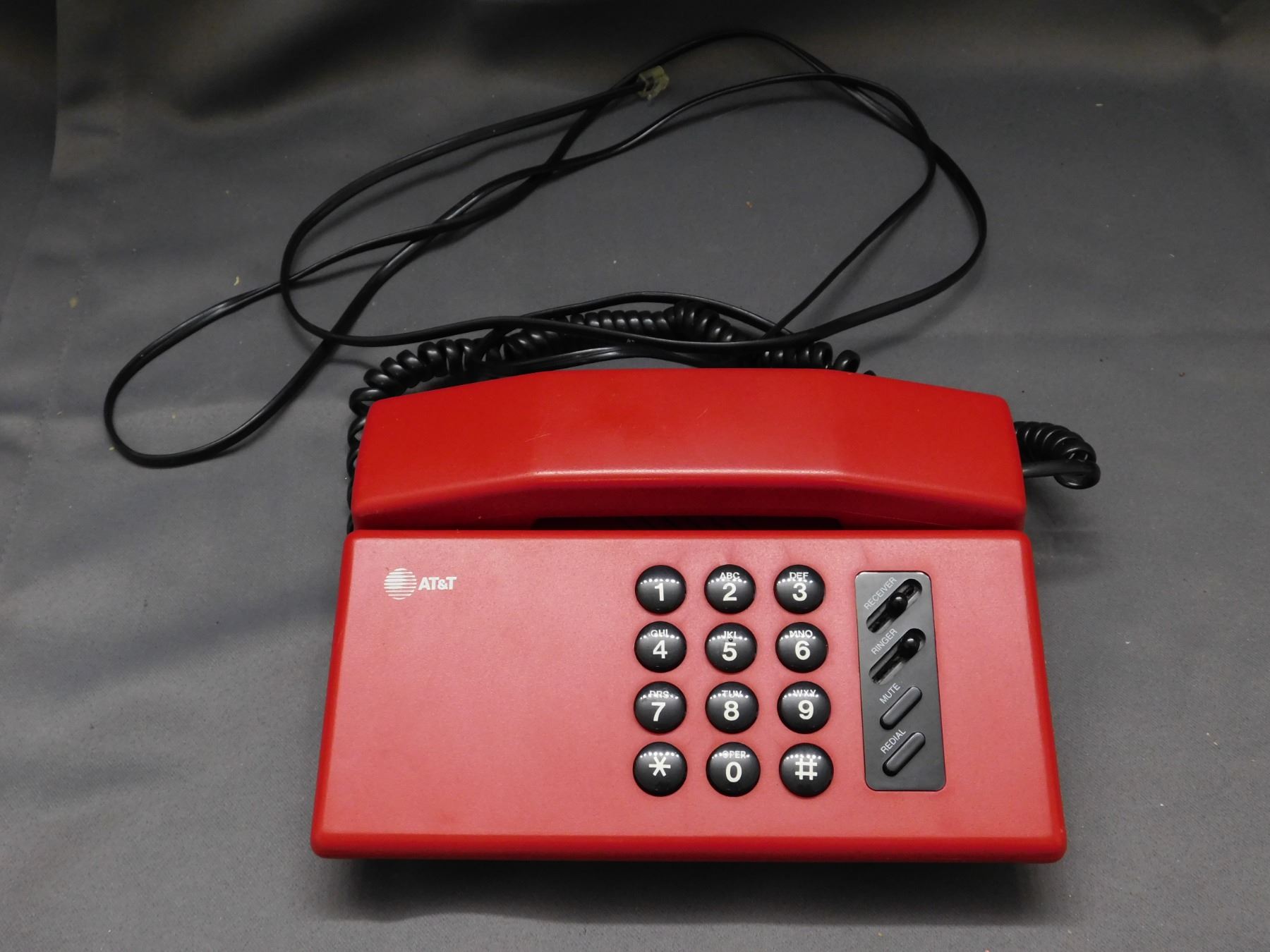 Red AT&T Telephone