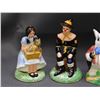 Image 2 : Lot of 3 Salt & Pepper Porcelain Shakers Alice in Wonderland, Looney Tunes, Wizard of Oz