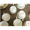 Image 3 : Large Lot of Standalone Royal Albert Cups & Saucers Mismatched Pieces Porcelain Fine Bone China