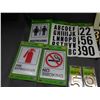 Image 3 : Lot of Washroom / Address / Door Signs & Decals