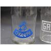 Image 2 : Lot of 3 Beer Advertising Glasses O-Keefe, GRANT'S, Frontier