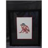 Image 1 : Frog Dancer by Richard Shortie Fine Indigenous Art Print Framed Matted
