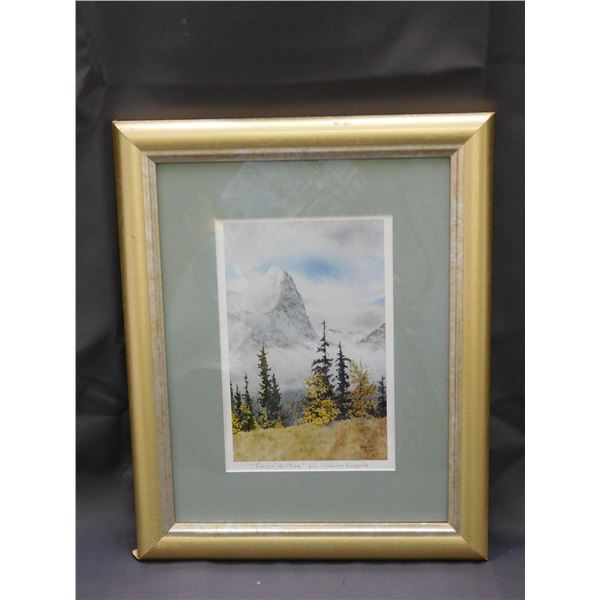"Favourite Peak" by Marilyn Kinsella Artist Signed Art Print