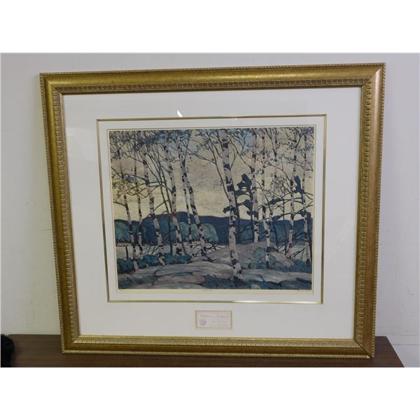 Group of 7 A.J. Casson Framed Art Print