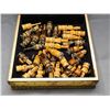 Image 3 : Vintage 12" x 12" Wood Chess Set Complete 3-3.5" Pieces