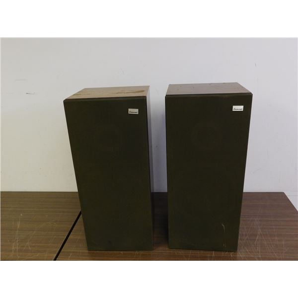 Vintage Sansui LM-330 Linear Motion Drivers Floor Speakers