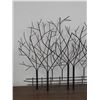 Image 2 : Metal Sculpted Trees Treeline  Wall Art