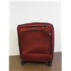Image 1 : Briggs & Riley Red Travel Suitcase Luggage