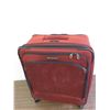Image 2 : Briggs & Riley Red Travel Suitcase Luggage