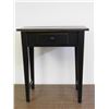 Image 1 : Small Black Side Table w 1 Drawer