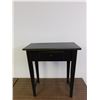 Image 2 : Small Black Side Table w 1 Drawer