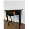 Image 3 : Small Black Side Table w 1 Drawer