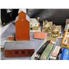 Image 5 : Large Bundle of HO Scale Trains & Scenery Parts