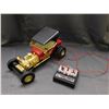 Image 1 : Vintage Hot Rod RC Car Turbo Command Remote Control Car
