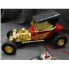 Image 2 : Vintage Hot Rod RC Car Turbo Command Remote Control Car